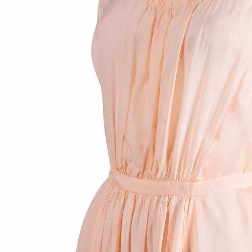 1930s Peach Silk Slip Nightdress - image 6