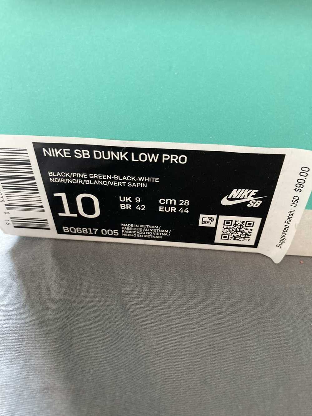 Nike Nike SB Dunk Low Pro - Jpack Pine Green - image 10