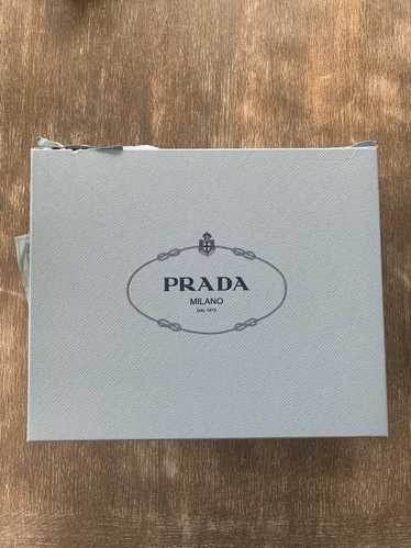 Prada Woman’s Prada Metallic Open Toe Platform