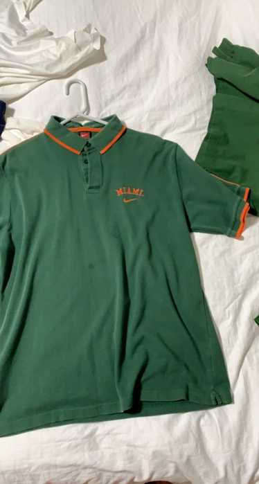 Vintage University of Miami polo shirt