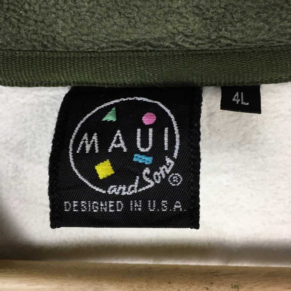 Maui And Sons Maui and Sons Fleece Jacket sweatsh… - image 4