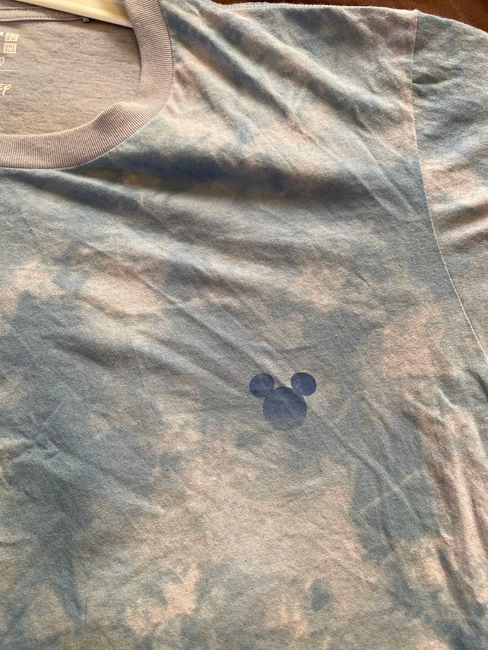 Disney × Uniqlo Uniqlo x Disney blue tie-dye Mick… - image 4