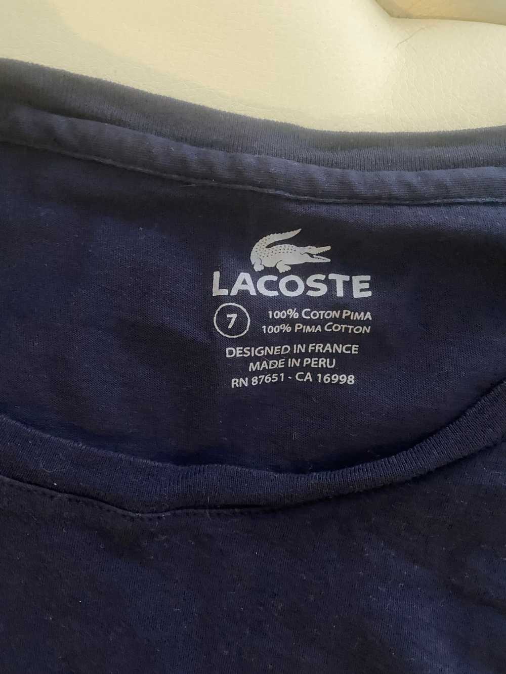 Lacoste Lacoste crew neck tshirt - image 5