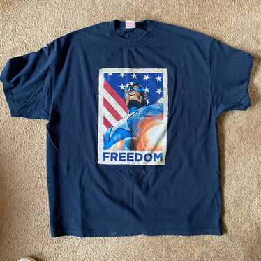 Marvel Comics × Vintage Marvel Captain America T-S