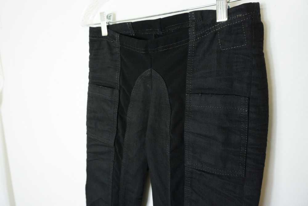 Rick Owens Drkshdw Stretch Denim/Spandex Moto Leg… - image 3