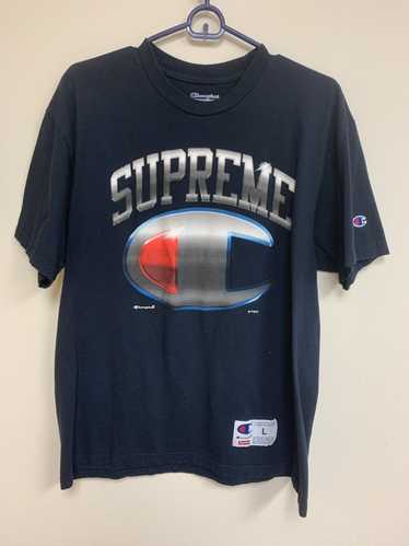 Champion x supreme tee deals