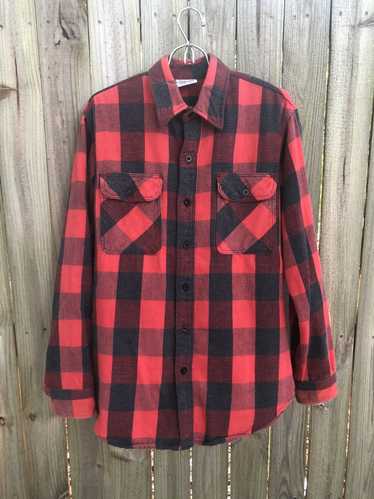 Made In Usa × Vintage PRENTISS OUTDOOR FLANNEL U.S