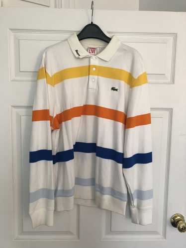 Supreme Supreme Striped Rugby Polo Tricolor Longsleeve - Gem