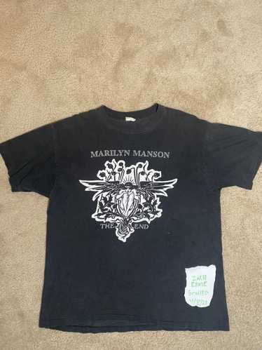 Band Tees × Marilyn Manson × Vintage 1996 Marilyn 