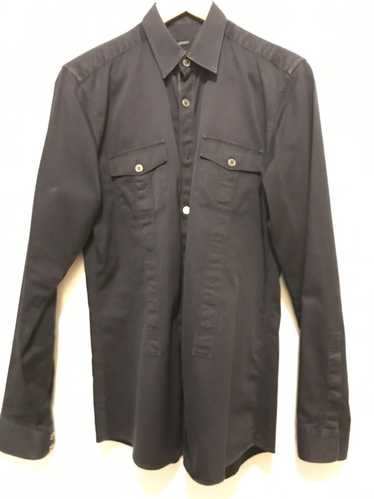 Gucci Navy blue Gucci button up - image 1