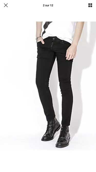 Dsquared2 Black Clement Jeans (Skater style)