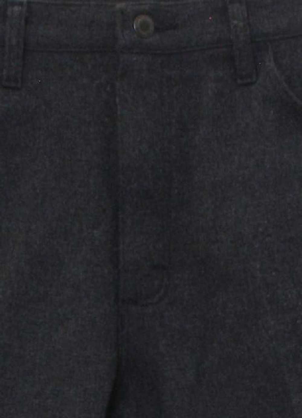 1970's Wrangler Mens Wrangler Dark Grey Jeans-cut… - image 2