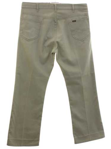 1970's Lee Mens Lee Hopsack Jeans-Cut Pants