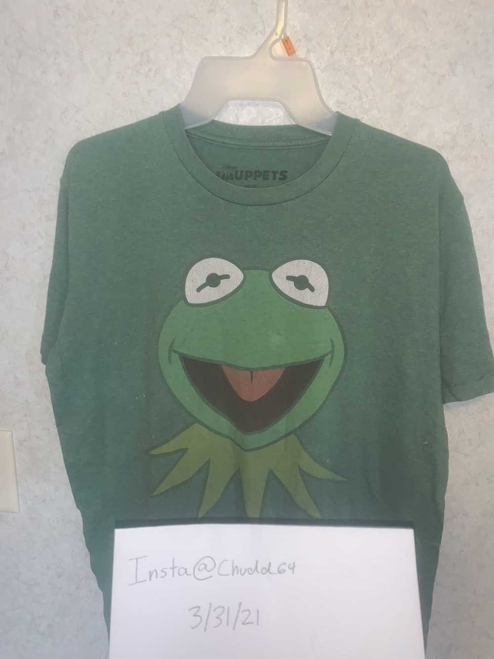 Disney × Vintage Kermit the frog shirt (VINTAGE) - image 1