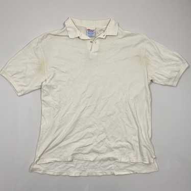 2000s Blank White Cotton Single Stitch T-Shirt Jockey Distressed Minimal online Undershirt