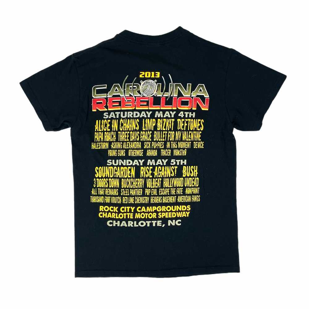 Band Tees × Vintage Carolina Rebellion 2013 Tour … - image 2
