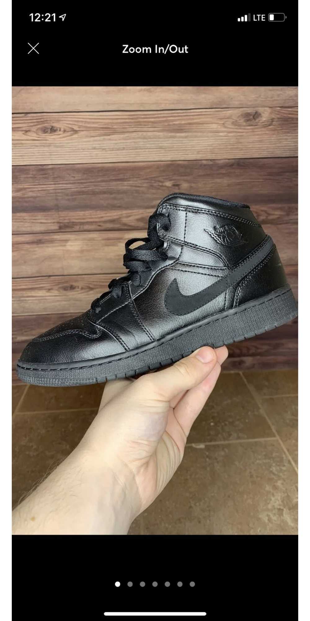 Jordan Brand × Nike Air Jordan 1 Mid Deep Black - image 1