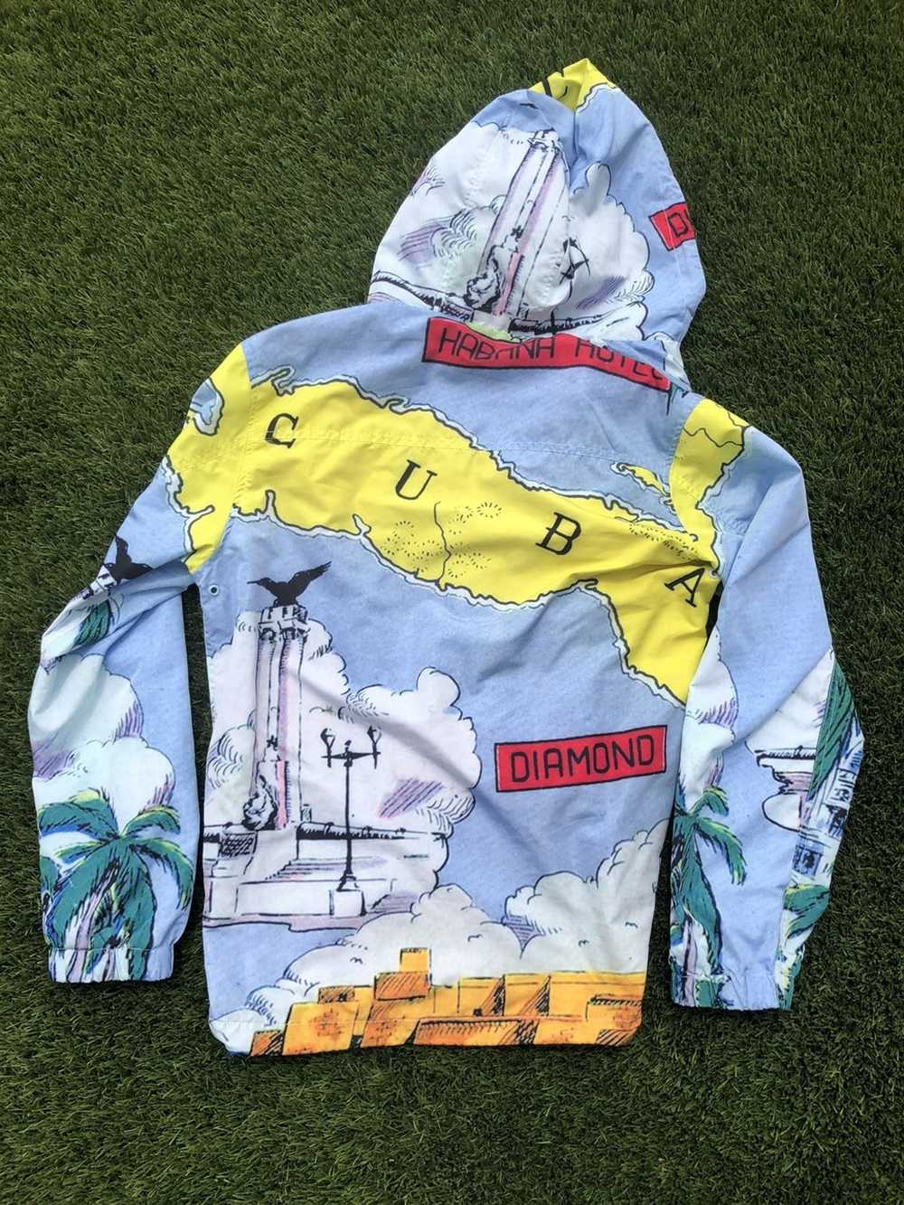 Diamond Supply Co *RARE* Diamond Cuba Windbreaker - image 1