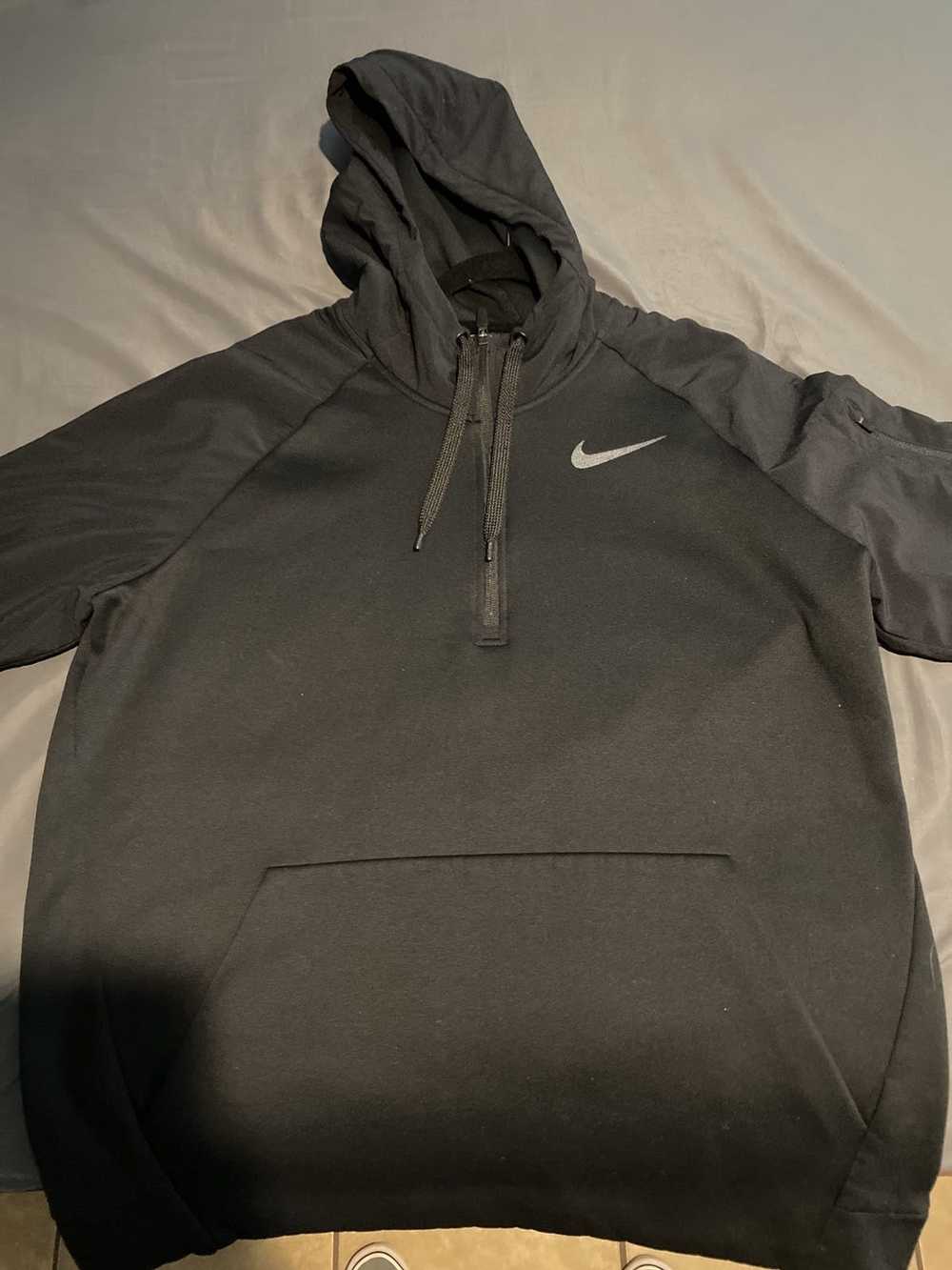 Nike Vintage Nike Small Swoosh Zip Up Windbreaker - Gem