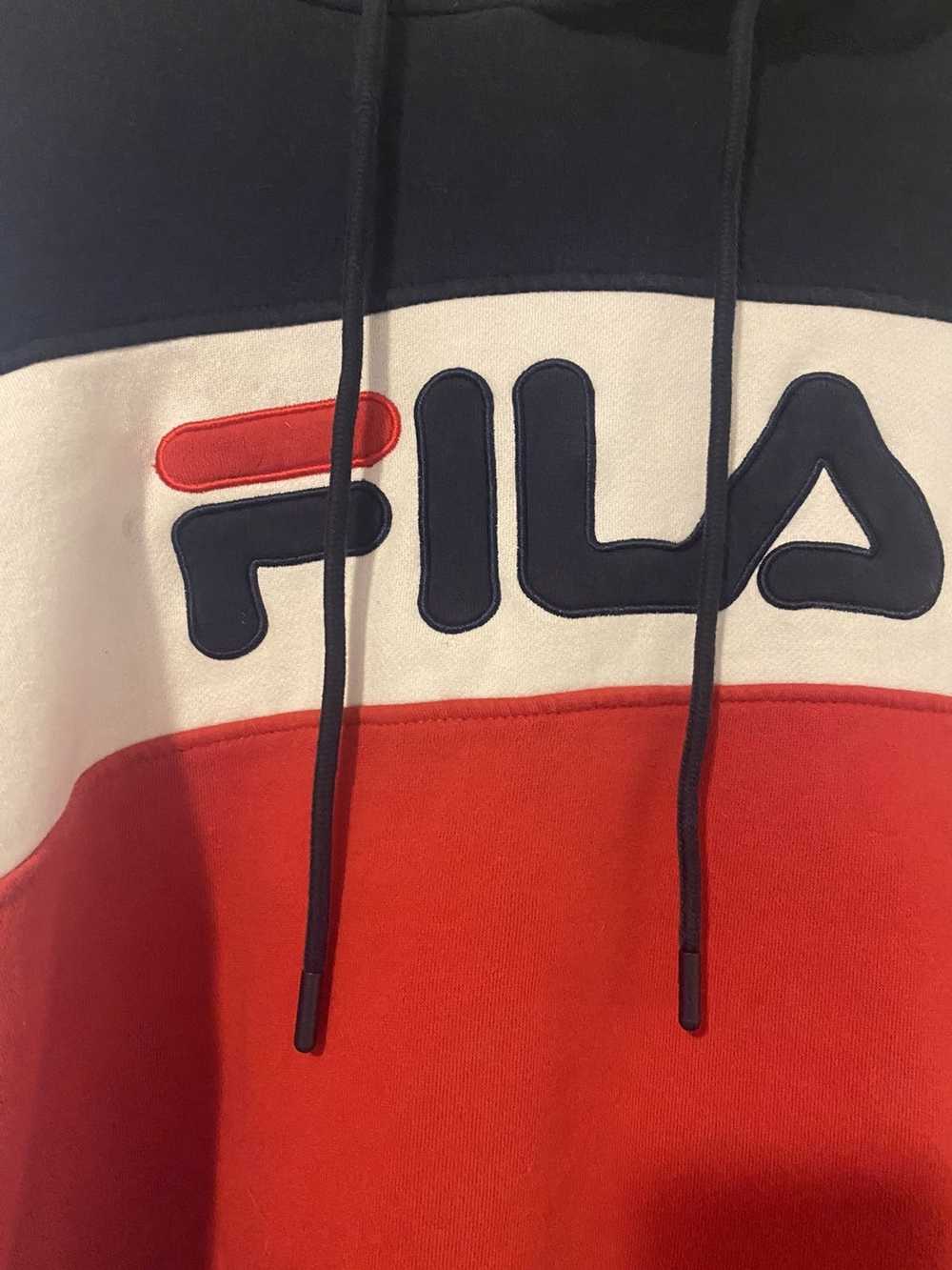 Fila × Vintage Vintage Men’s Large FILA 3 Tone Ho… - image 3