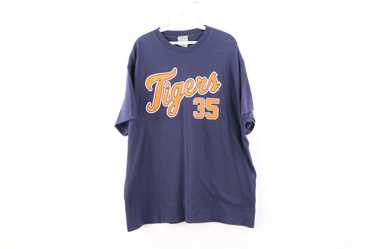Justin Verlander Detroit Tigers NO. 35 MLB Player Jersey Shirt ORANGE MEN  LARGE