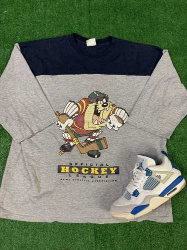 Acme Clothing × Vintage Vintage Hockey Taz three … - image 1