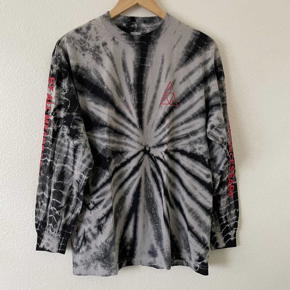 Huf Huf tie dye long sleeve - image 1