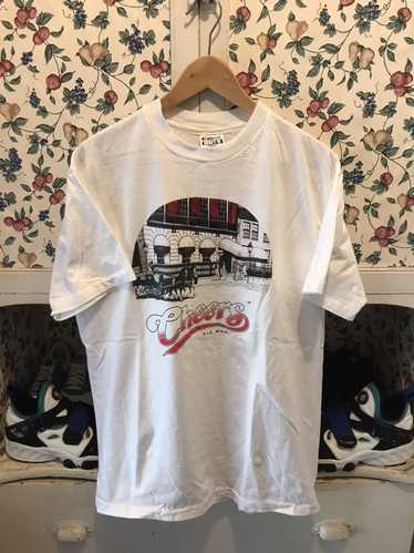 Hanes × Vintage Vintage 90s Cheers Boston T-shirt