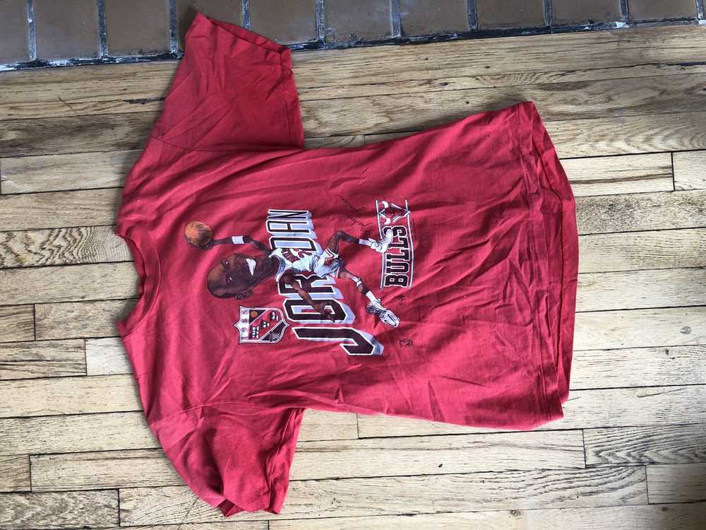 Vintage Vintage Michael Jordan Bulls T Shirt 1988 - image 1