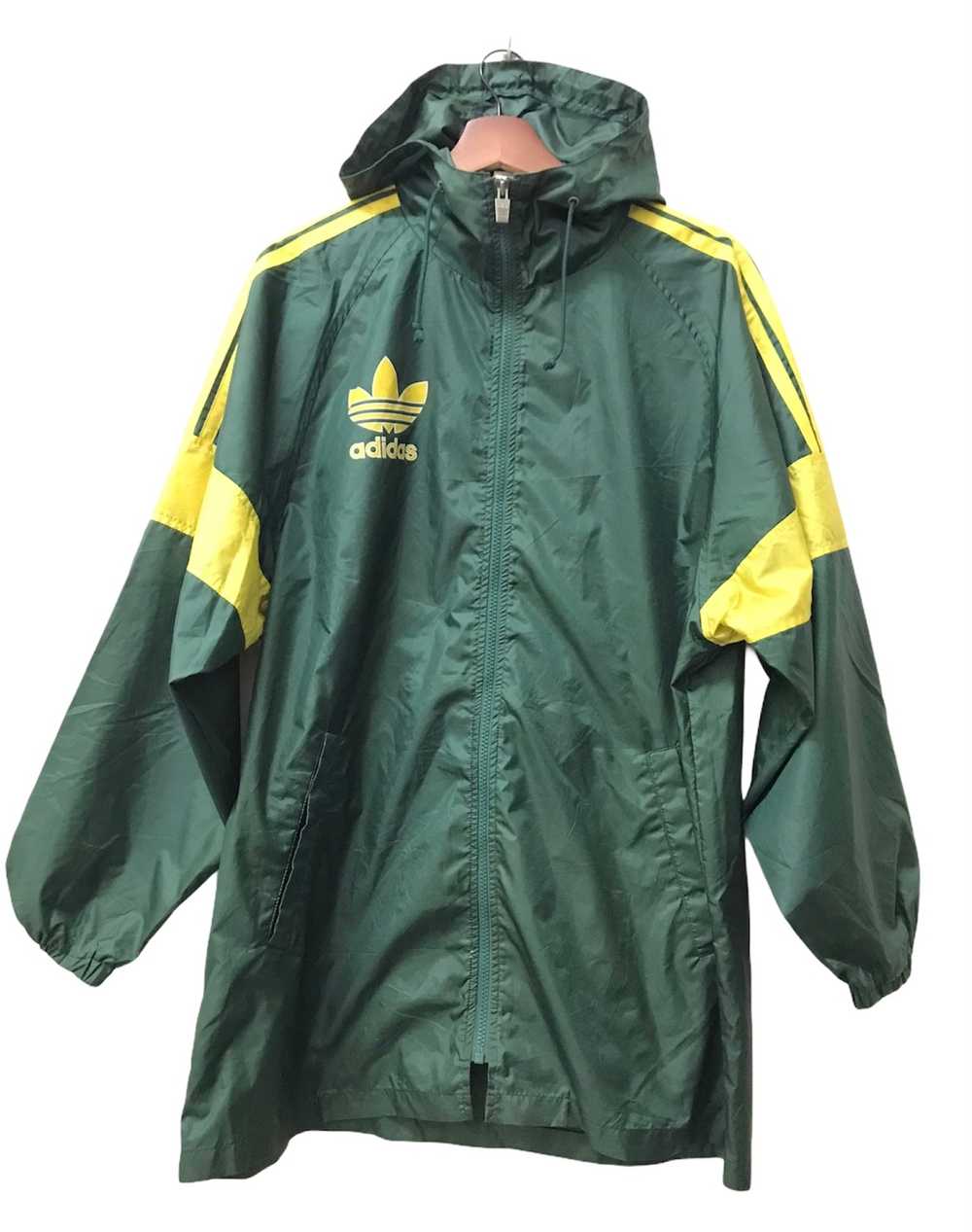 Adidas × Descente Vintage Adidas Windbreaker Hoodie J… - Gem