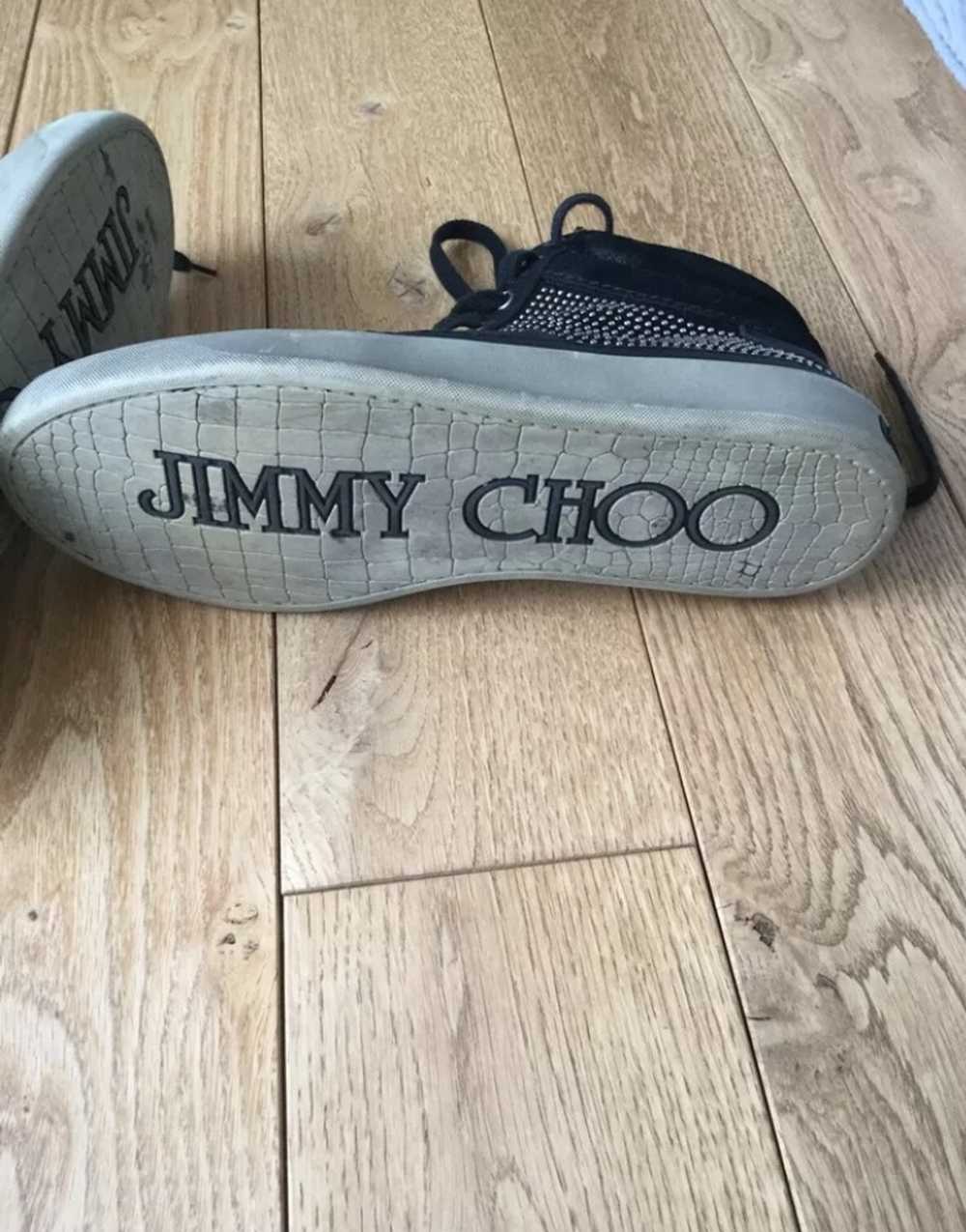 Jimmy Choo Luxury studded Jimmy Choo Hi-Tops Snea… - image 4