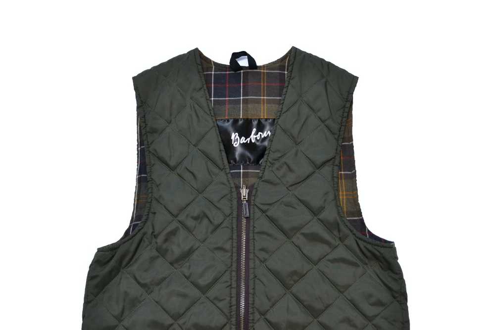 Barbour Barbour A855 Quilted Waistcoat Vest Jacket - image 2