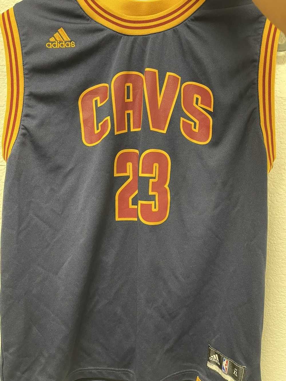 Adidas × NBA James 23 Cav Jersey - image 3