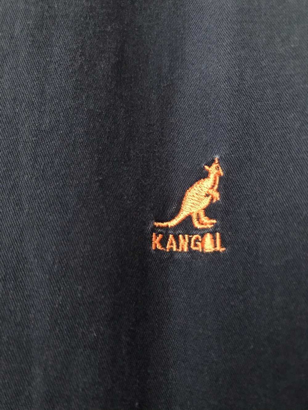 Kangol Oversized Kangol faded button up shirt - image 5