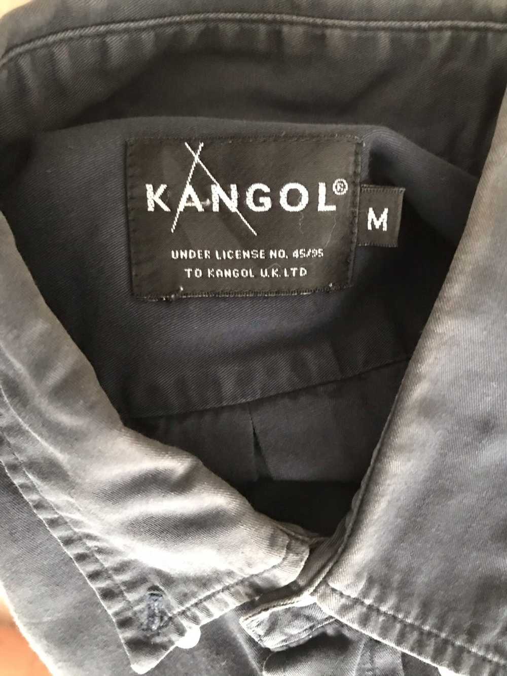 Kangol Oversized Kangol faded button up shirt - image 7
