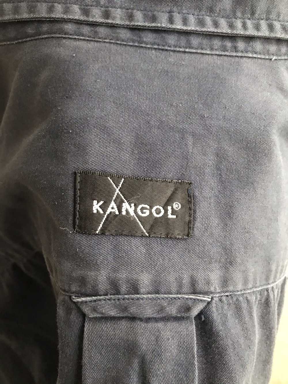 Kangol Oversized Kangol faded button up shirt - image 8