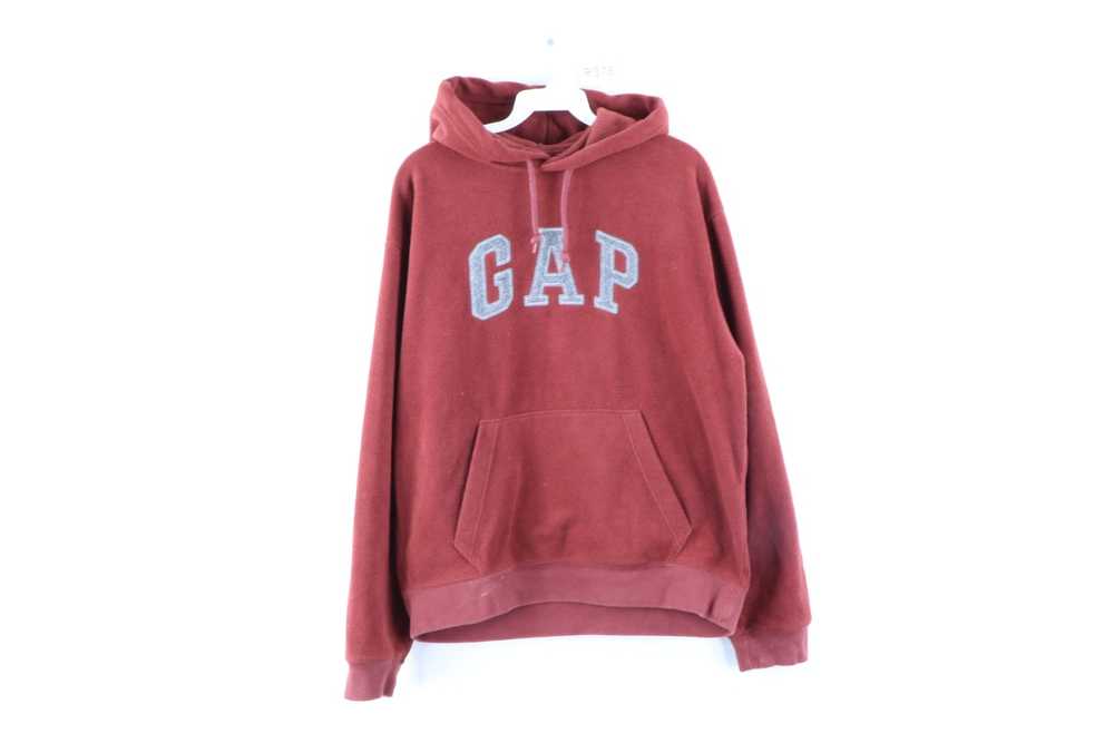 Gap × Vintage Vintage GAP Streetwear Fleece Hoodi… - image 1