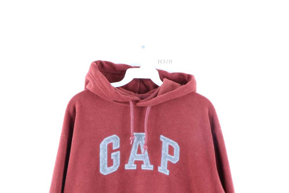 Gap × Vintage Vintage GAP Streetwear Fleece Hoodi… - image 2