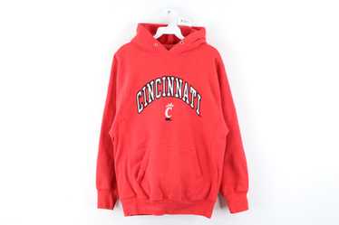 Champion Cincinnati Bearcats Hockey-Style Hoodie, Red/ Black