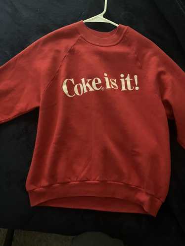 Vintage Rare vintage coca cola classic sweetshirt - image 1