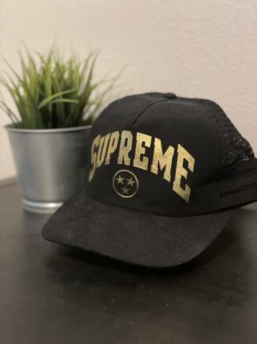 Supreme Monogram Cap & Bucket Hat Set Brown Old Supreme RARE Nearly  Deadstock