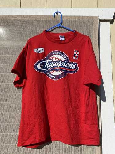 Boston Red Sox Dune 2004 Champs Tubular T-Shirt – 19JerseyStreet