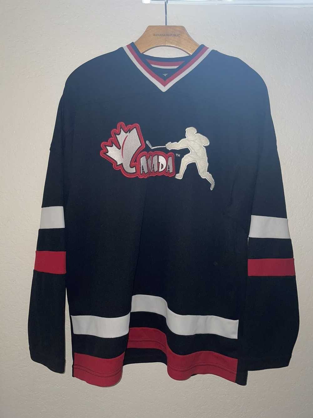 Borizjersey Men's #99 Gretzky Labatt Team Coupe Canada Cup Ice Hockey Jersey Stitched Size S