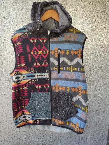 Japanese Brand × Native × Navajo Panhard vest nat… - image 1
