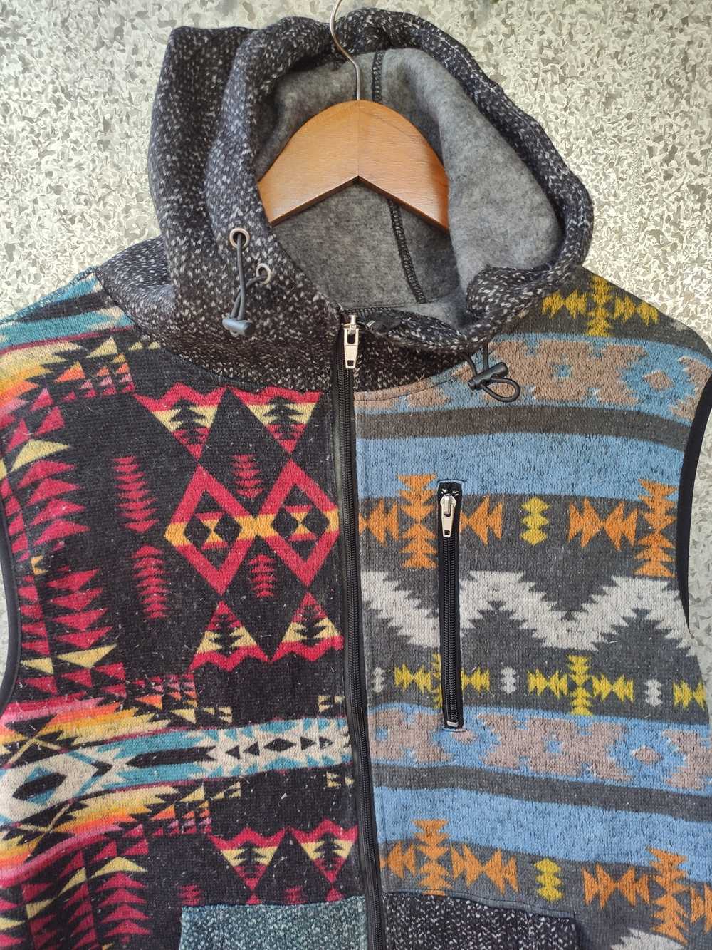 Japanese Brand × Native × Navajo Panhard vest nat… - image 4