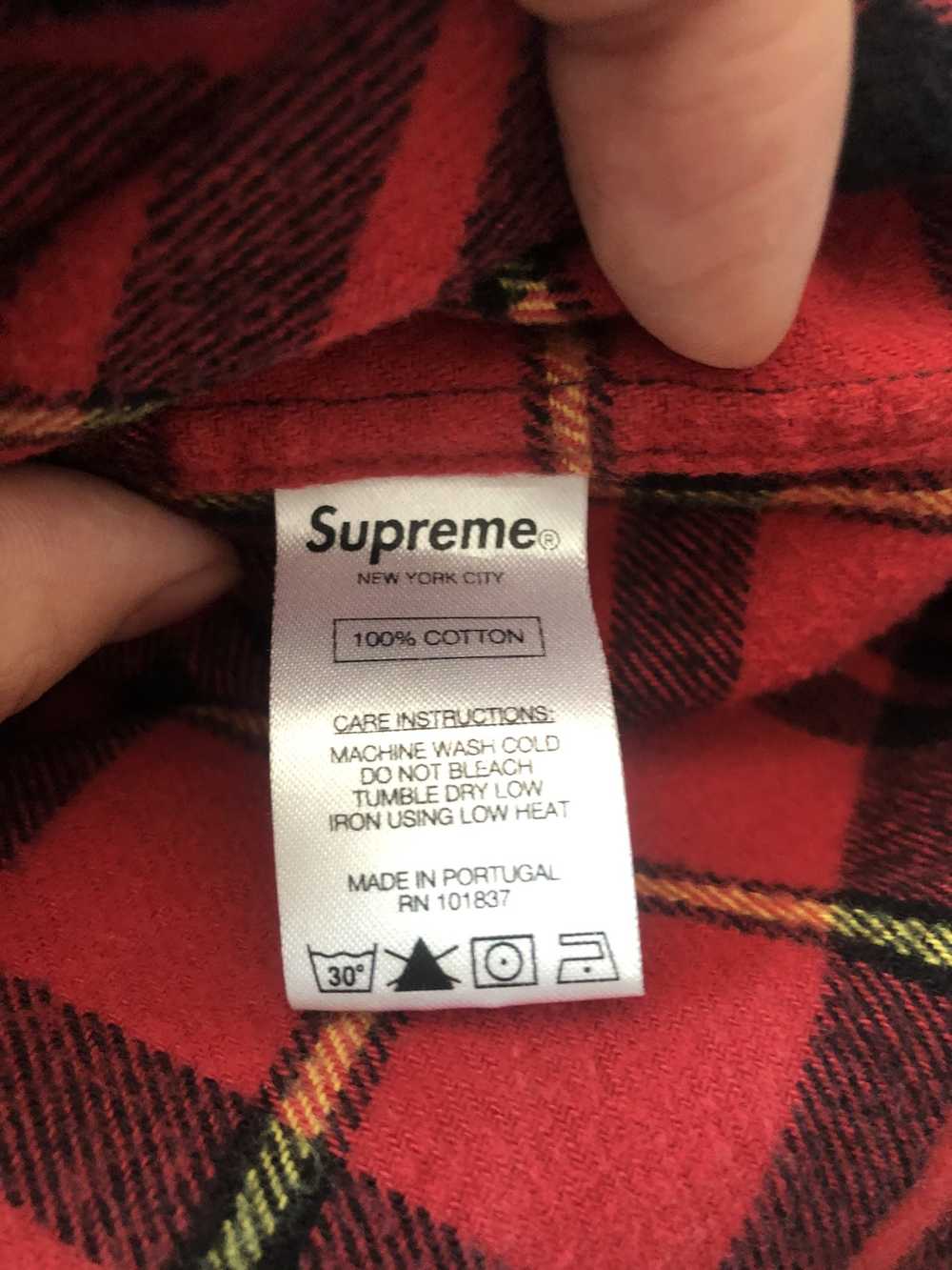 Supreme Supreme Tartan Flannel - Gem