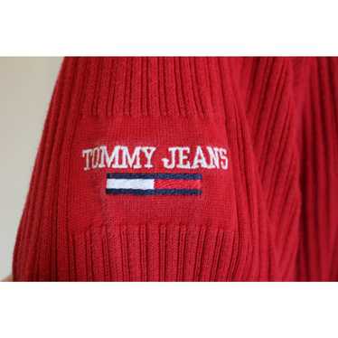 Tommy Jeans Vintage 90s Tommy Hilfiger Jeans Red … - image 1