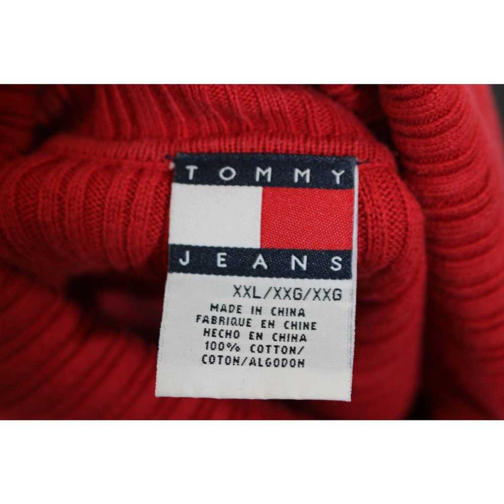 Tommy Jeans Vintage 90s Tommy Hilfiger Jeans Red … - image 5