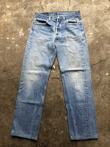 Faded distressed levis 501 - Gem