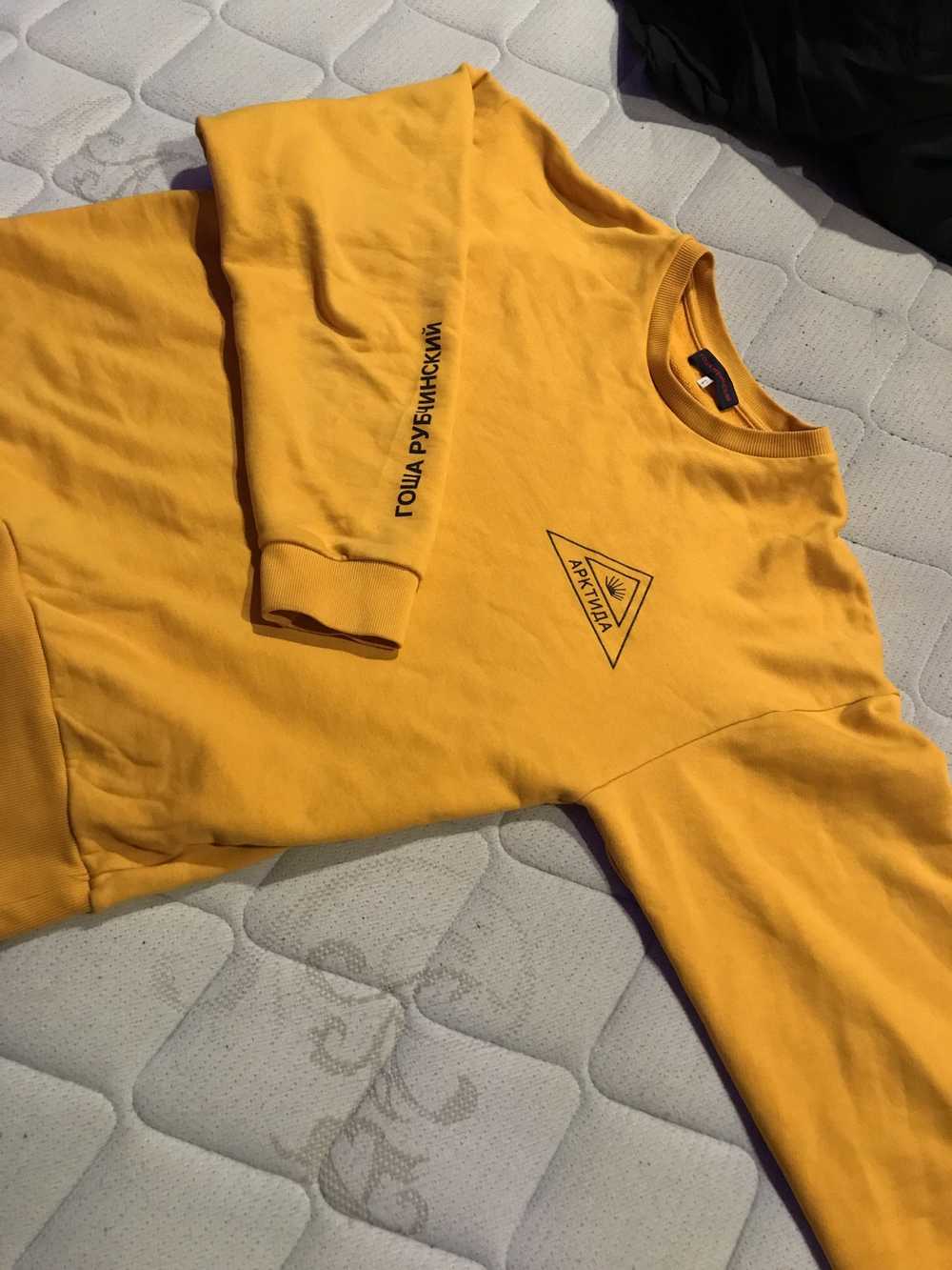 Gosha Rubchinskiy Yellow Gosha long sleeve - image 4